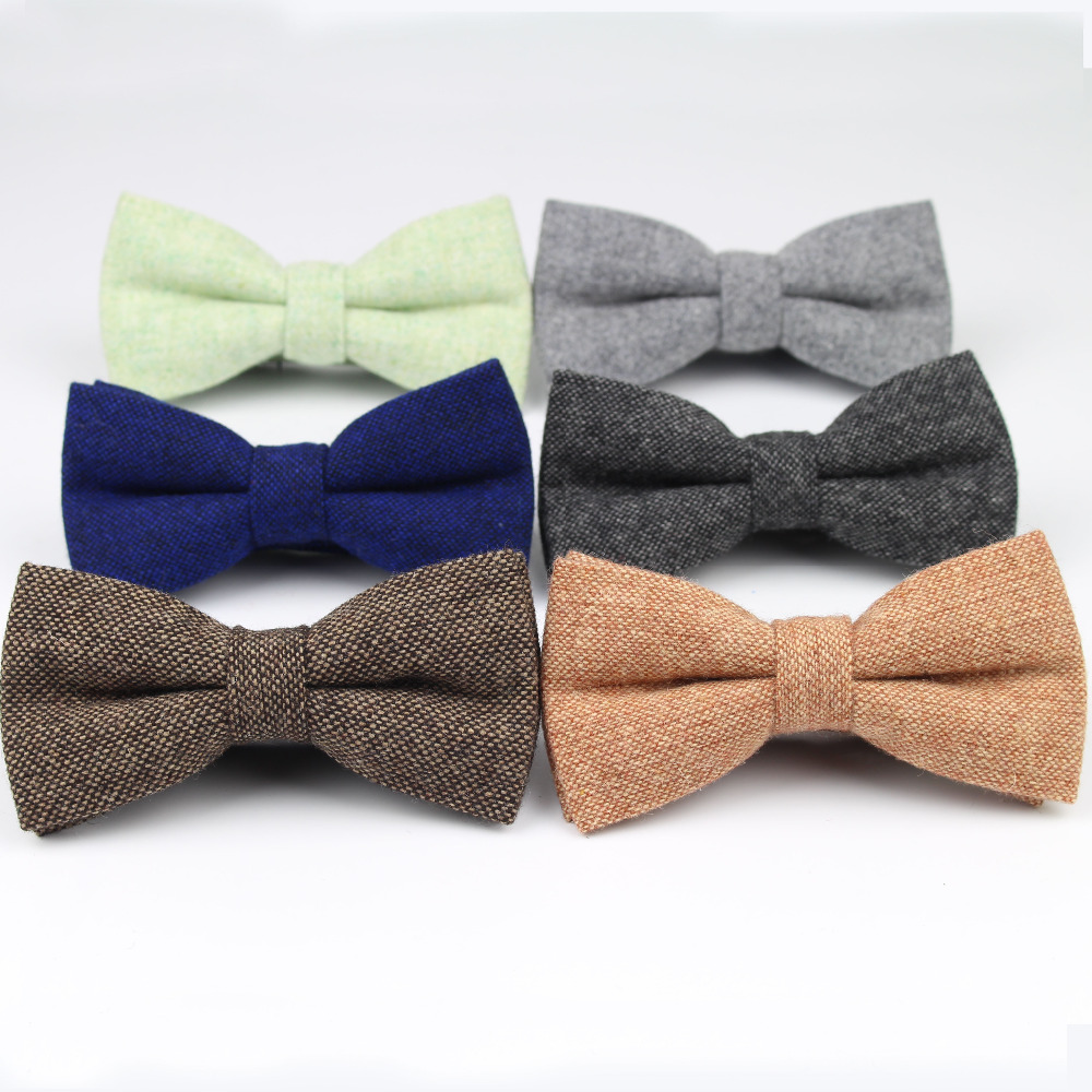 Men'S Formal Wear Bow Ties - Noeud papillon en laine solide pour
