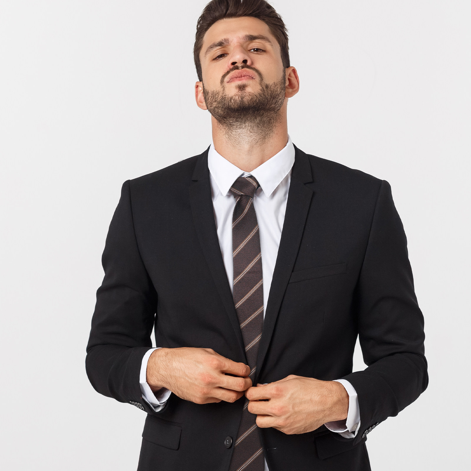 Formal Wear For Men Kids - Cravate prénouée rayée intemporelle pour hommes,