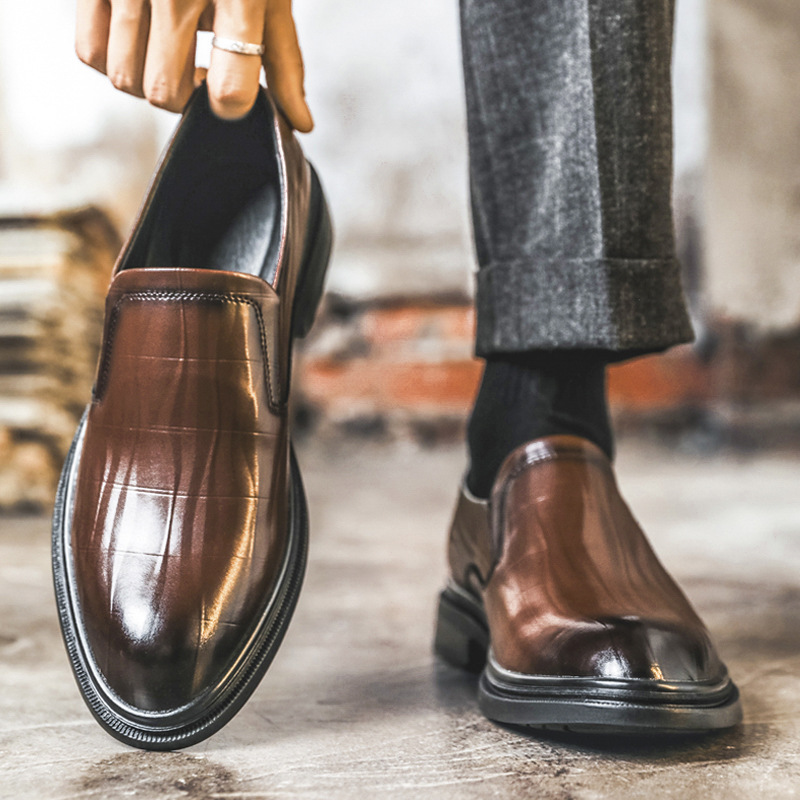 Men'S Formal Office Wear Shoes - Chaussures en cuir pour hommes, pour