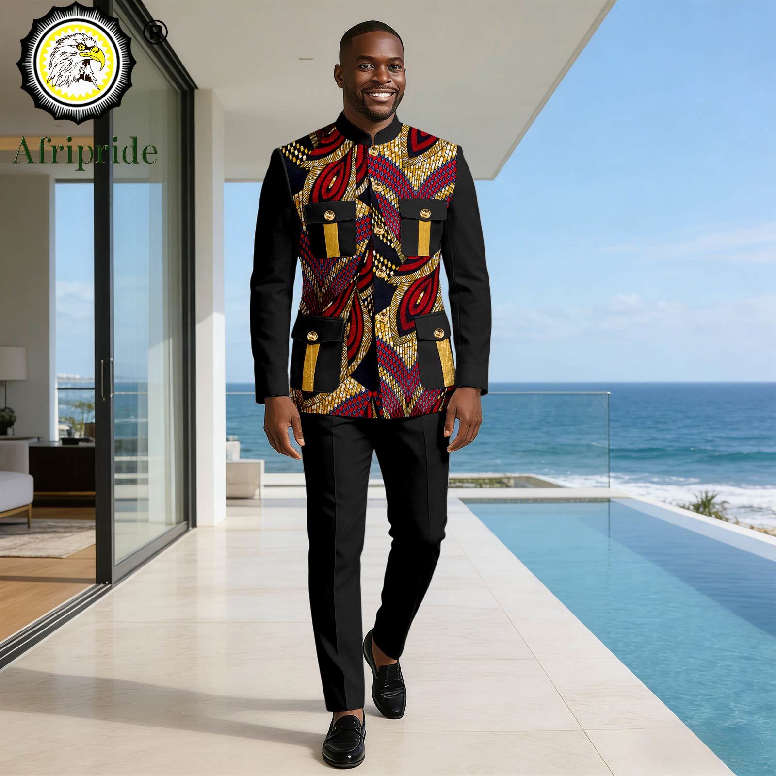 Men Formal Wear Clothes - Ensemble 2 pièces pour homme, vêtements