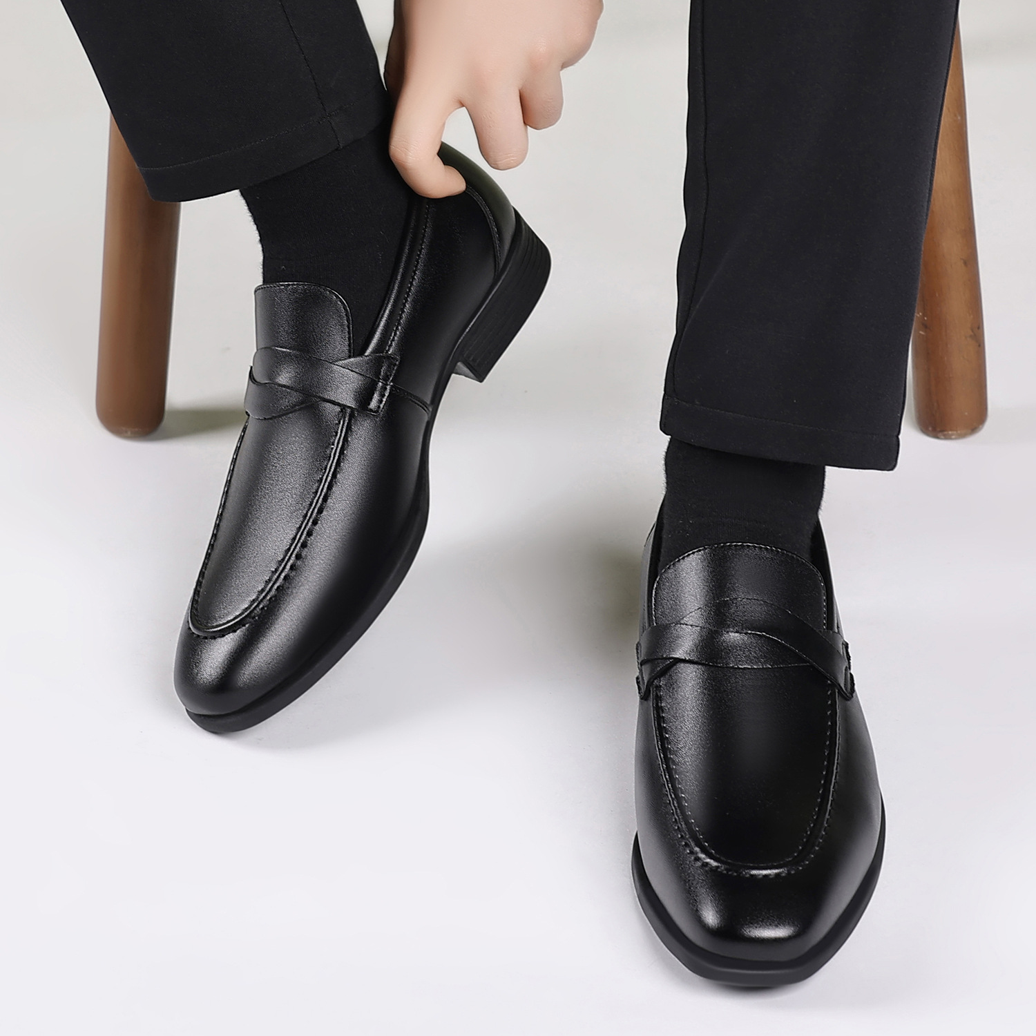 Men'S Formal Office Wear Shoes - Chaussures en cuir pour hommes pour