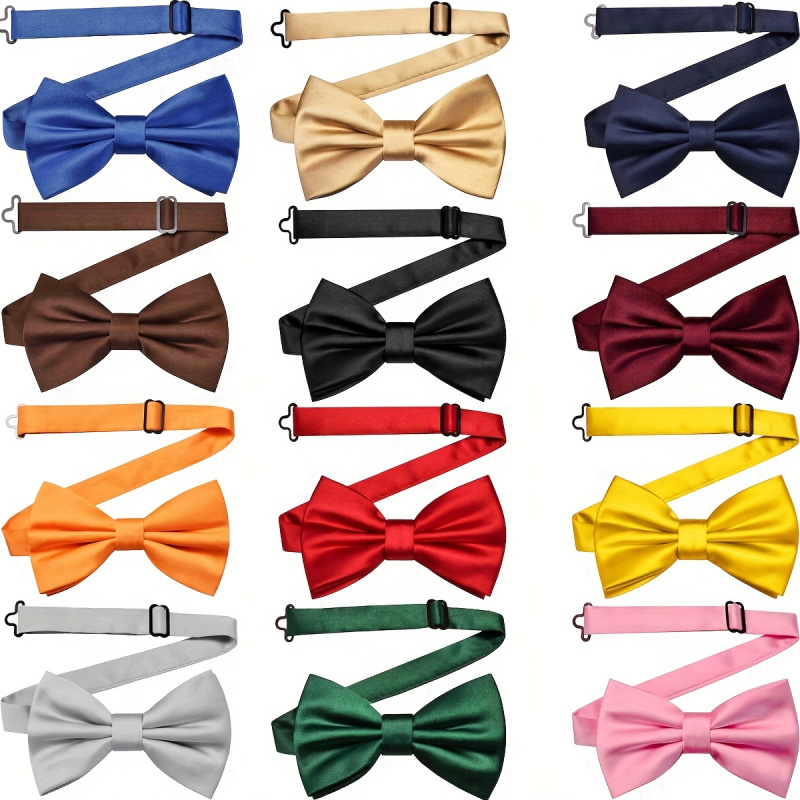 Men'S Formal Wear Bow Ties - Nœud papillon ajustable pour hommes et
