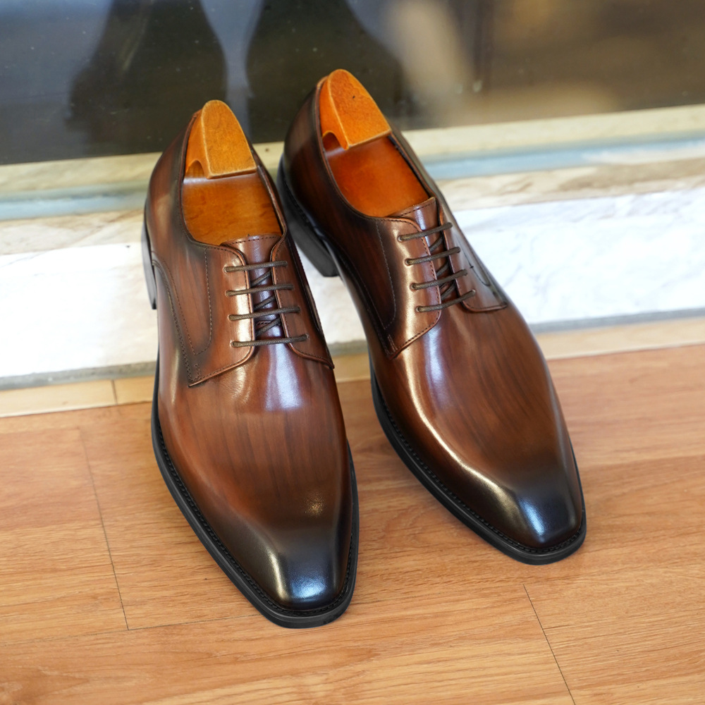 Men'S Formal Office Wear Shoes - Chaussures décontractées d'affaires pour hommes, Grain