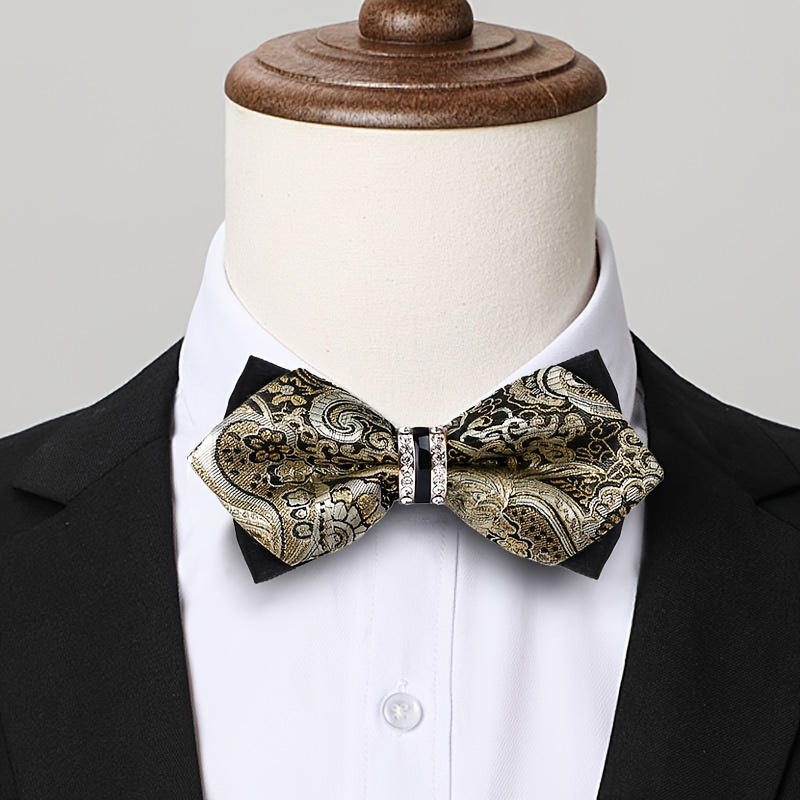 Men'S Formal Wear Bow Ties - Nœud papillon en satin jacquard pour