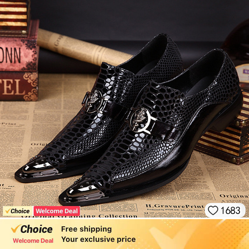 Formal Wear For Men Kids - Printemps et automne peau de Python