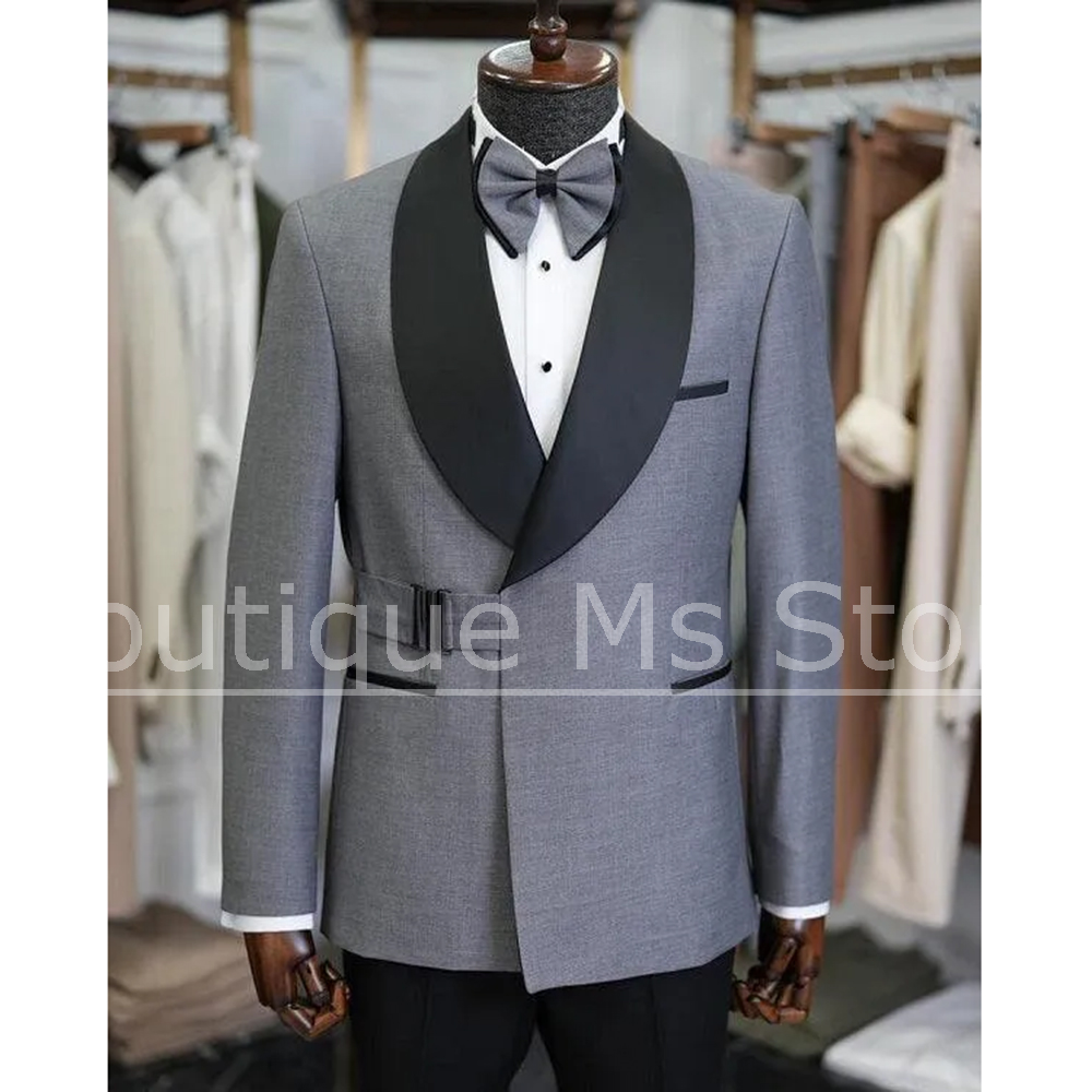 Men Formal Wear For Dinner - Costume Chic Homme Tendance à Revers