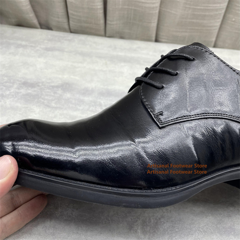Chaussures Oxford en cuir noir - Men'S Formal Office Wear Shoes avis et prix