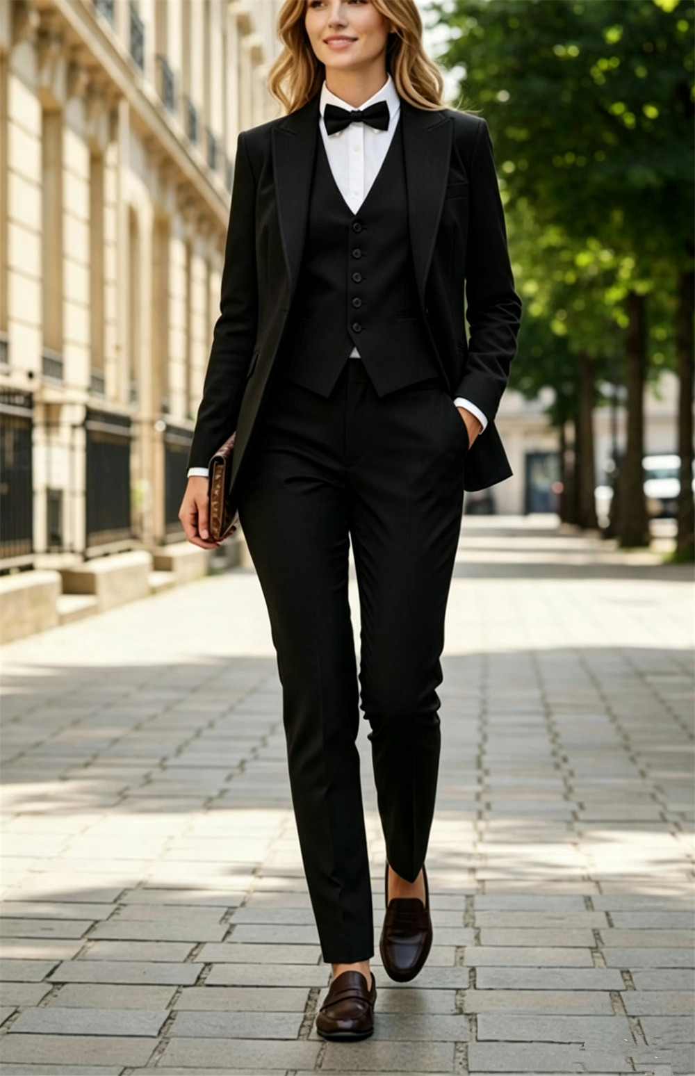 Costumes de luxe pour femmes,  - Slim Fit Suit Set avis et prix