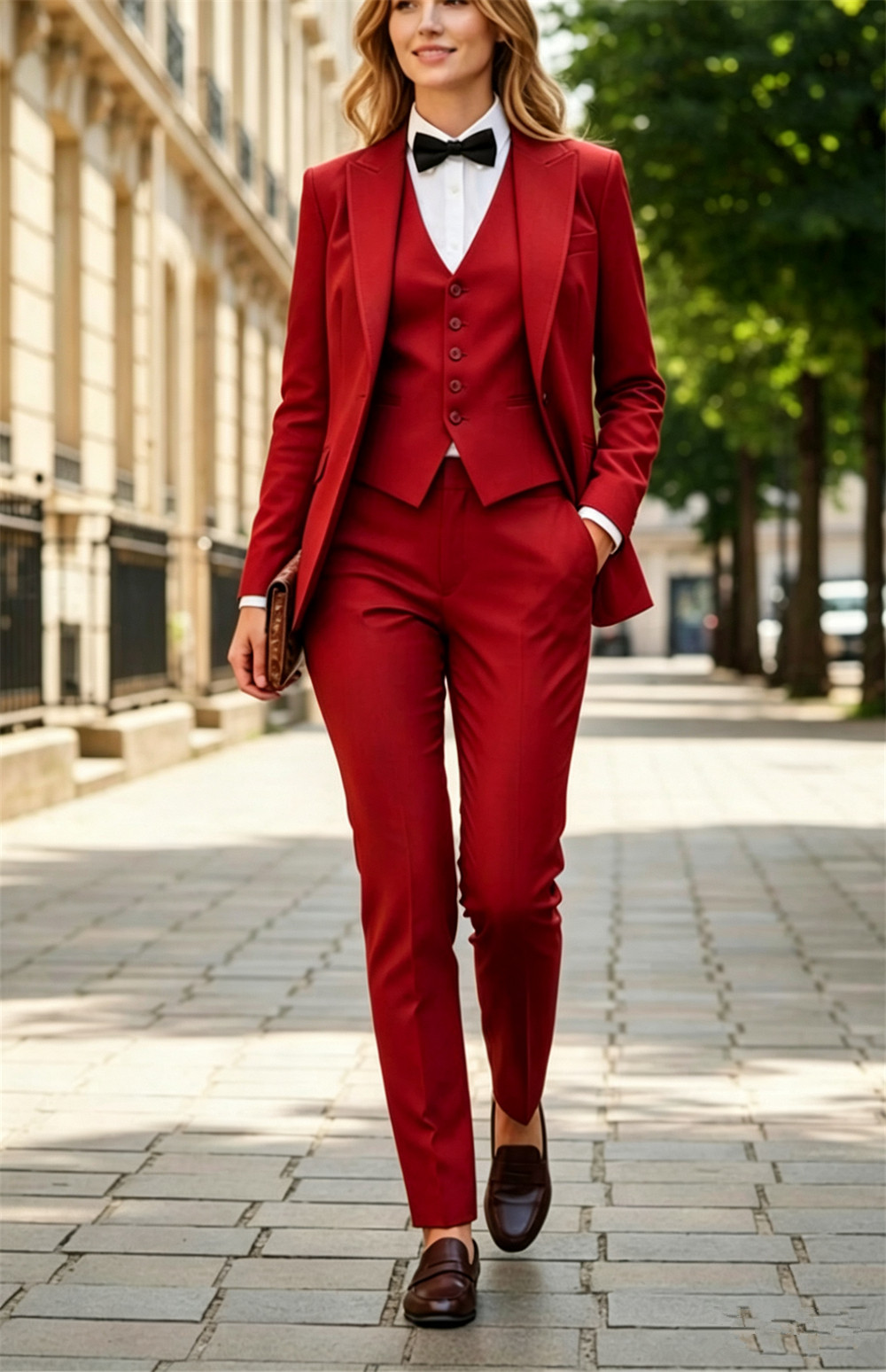 Costumes de luxe pour femmes,  - Slim Fit Suit Set avis et prix