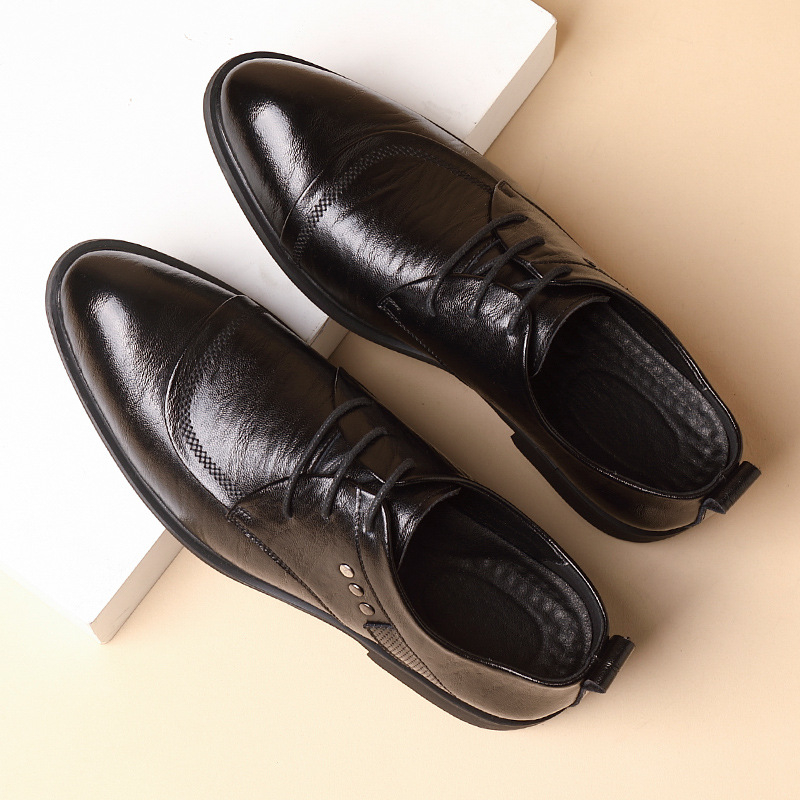 Chaussures Oxford en cuir avec - Men'S Formal Office Wear Shoes avis et prix