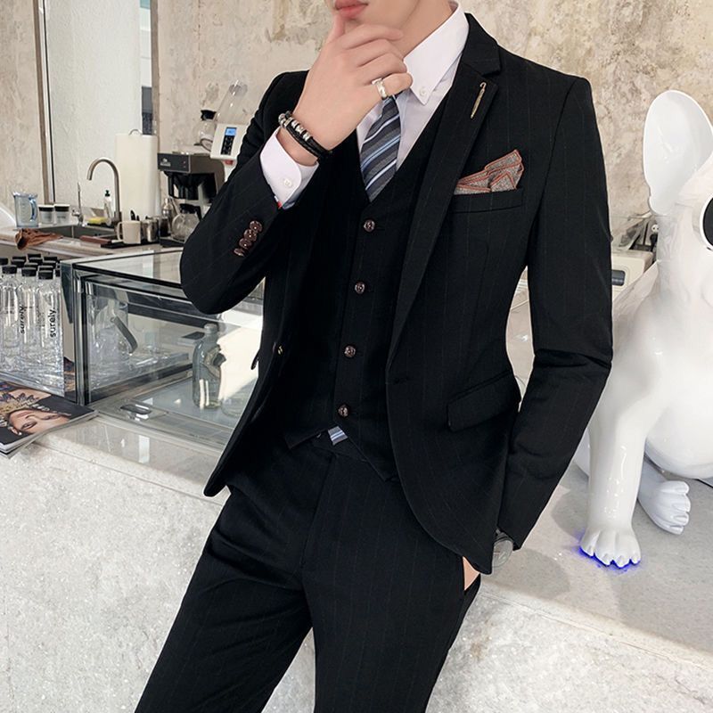 Costume homme slim fit à rayur - Men'S Urban Formal Wear avis et prix