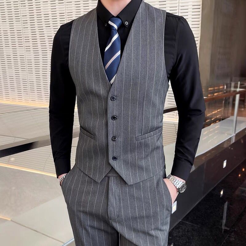 Costume homme slim fit à rayur - Men'S Urban Formal Wear avis et prix