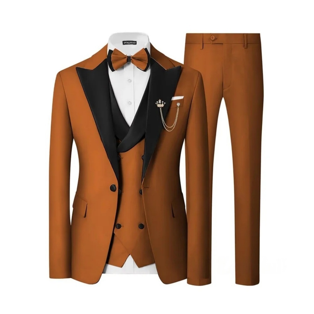 Costume de smoking 3 pièces aj - Men Formal Wear For Dinner avis et prix