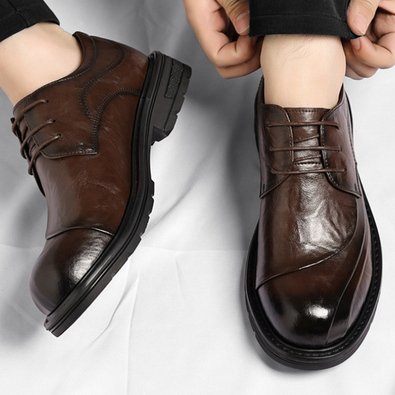 Chaussures habillées en cuir v - Men'S Formal Office Wear Shoes avis et prix