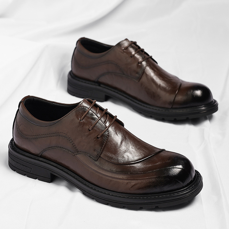 Chaussures habillées en cuir v - Men'S Formal Office Wear Shoes avis et prix