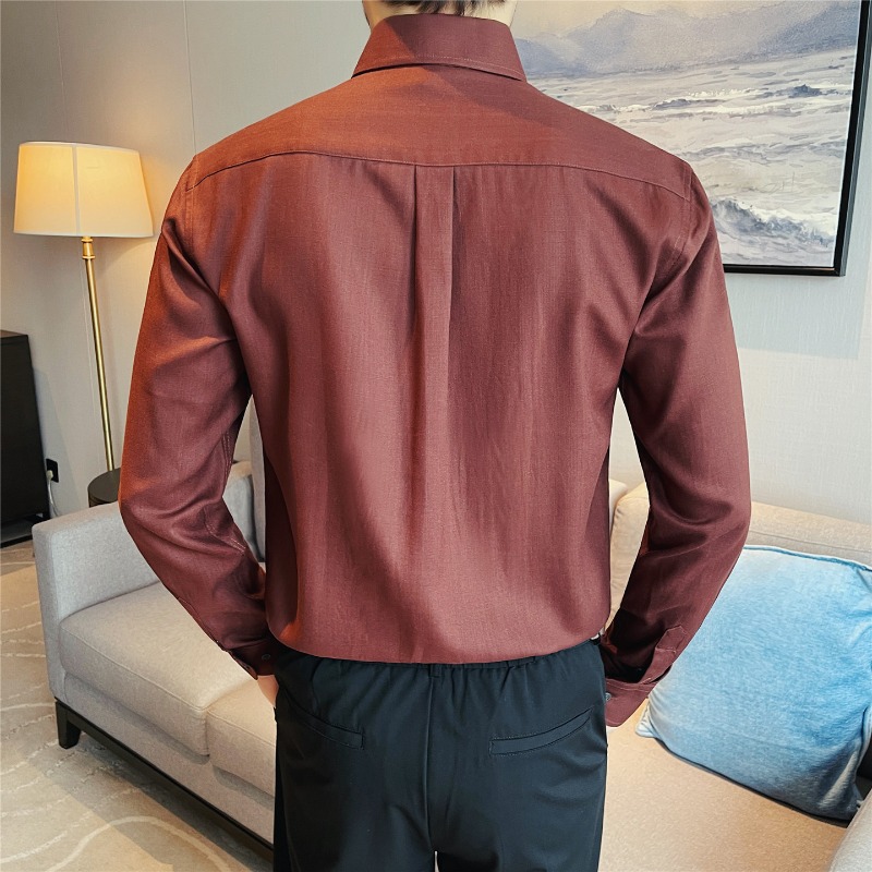 Chemises 100% Lyocell respiran - Men Formal Wear Clothes avis et prix