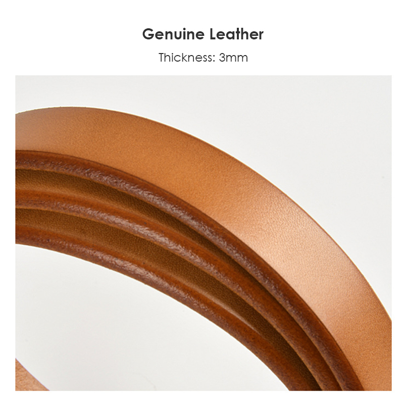 VATLTY 2.3cm Ceinture En Cuir  - Formal Belt Leather Thin avis et prix