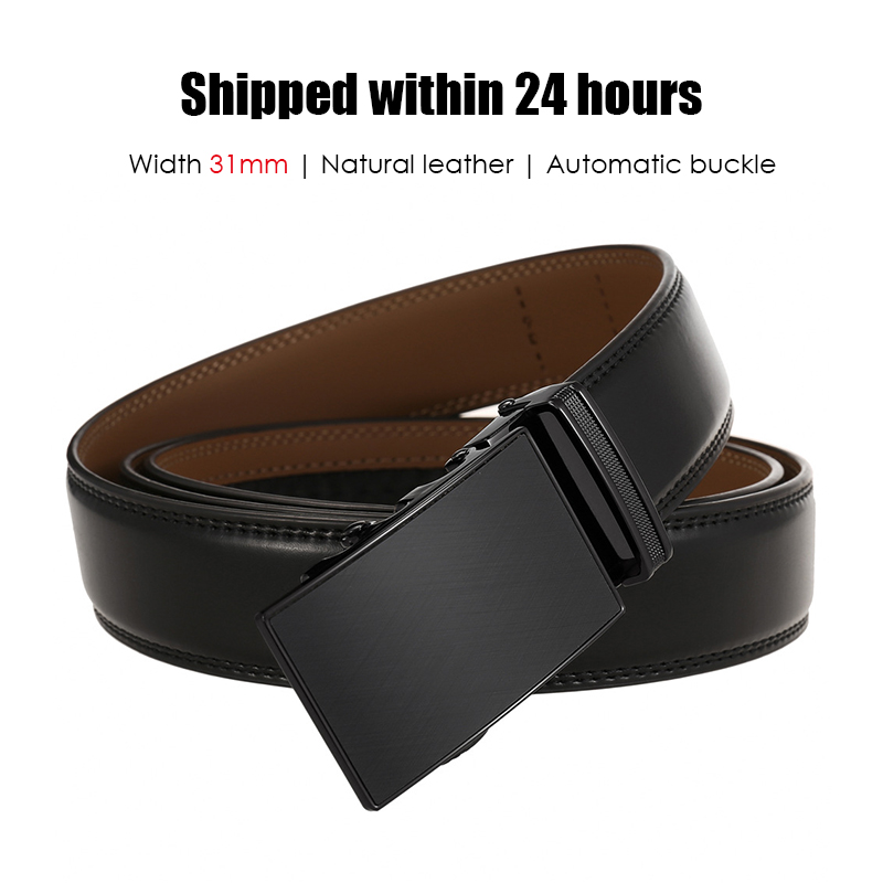 VATLTY Ceinture officielle en  - Formal Belt Leather Thin avis et prix