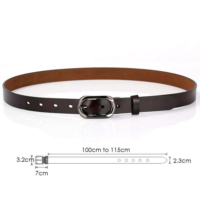 VATLTY 95cm-115cm Ceinture en  - Formal Belt Leather Thin avis et prix