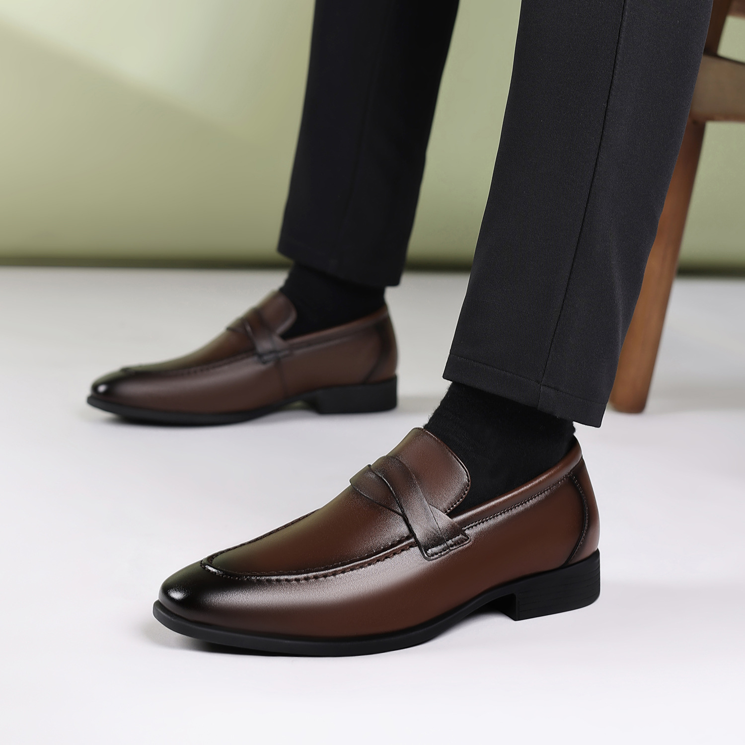 Chaussures en cuir pour hommes - Men'S Formal Office Wear Shoes avis et prix