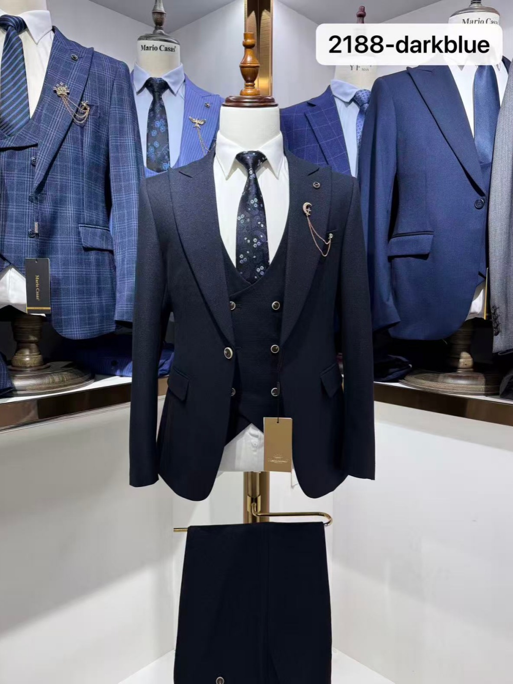 Ensemble de costume formel ble - Men Formal Wear Clothes avis et prix