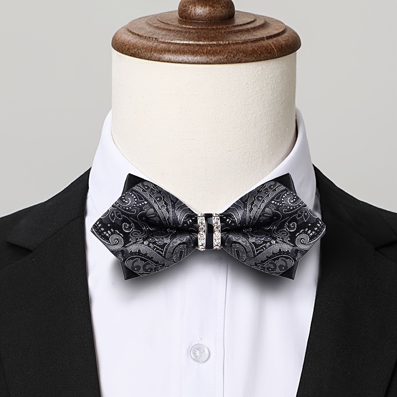 Nœud papillon en satin jacquar - Men'S Formal Wear Bow Ties avis et prix