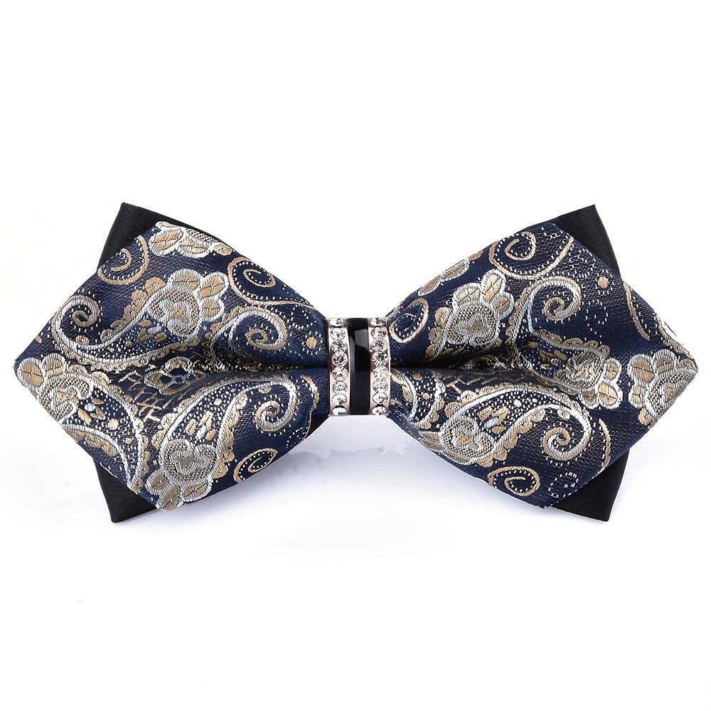 Nœud papillon en satin jacquar - Men'S Formal Wear Bow Ties avis et prix