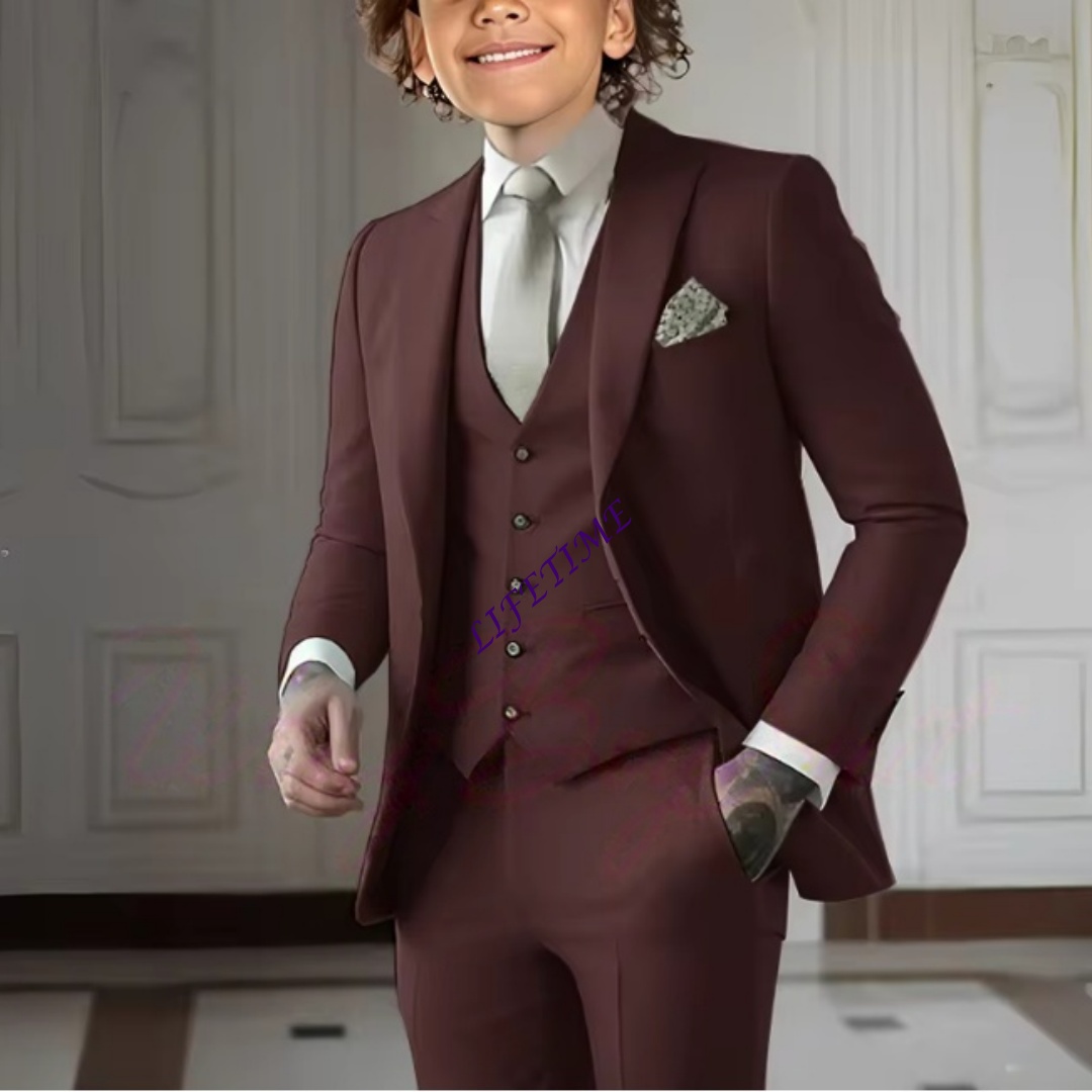 Costume trois pièces vert clai - Formal Wear For Men Kids avis et prix