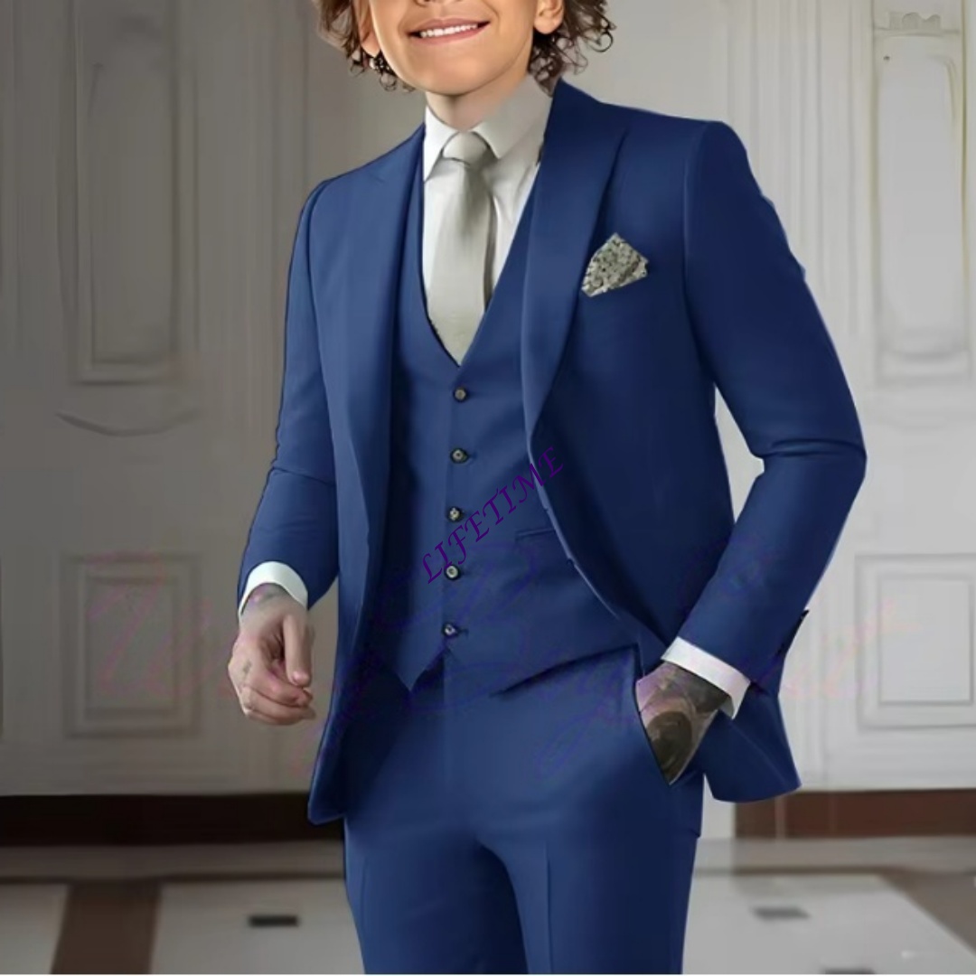 Costume trois pièces vert clai - Formal Wear For Men Kids avis et prix
