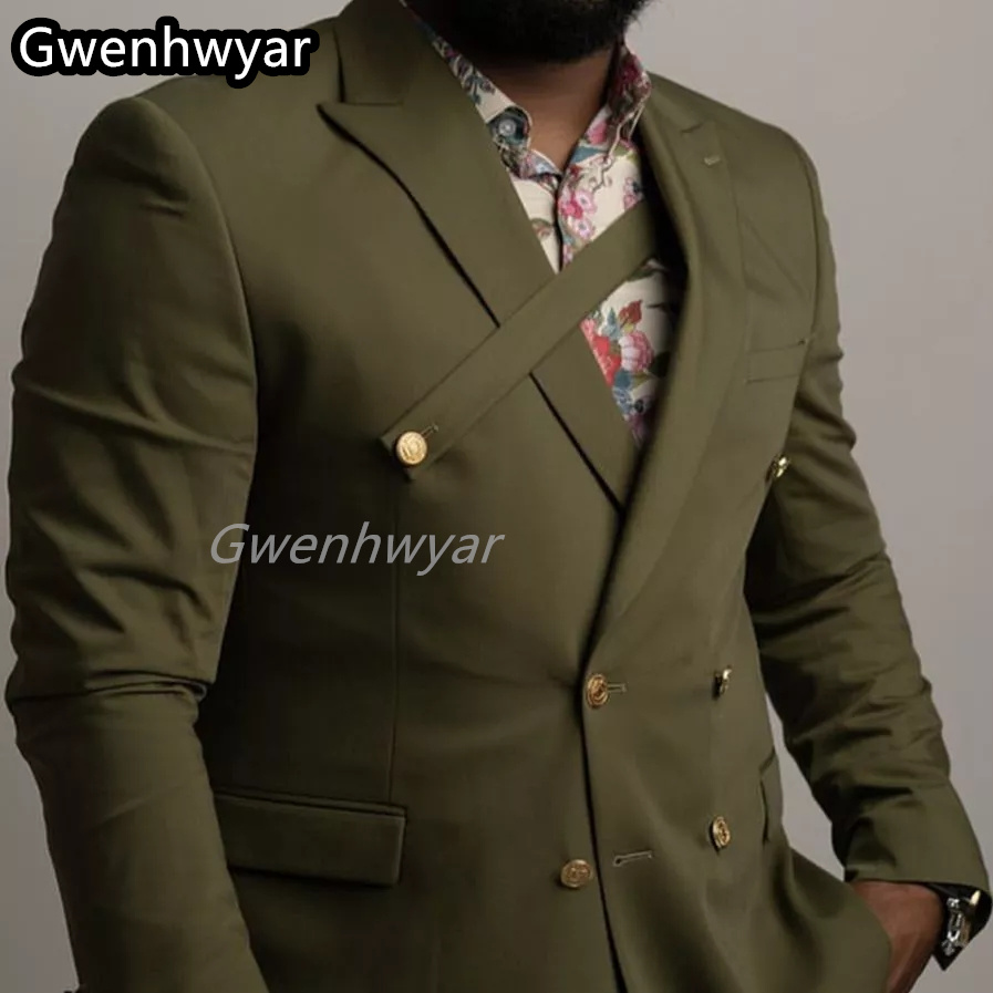 Gwenhwyar-Veste à Double Bouto - Men Formal Wear Clothes avis et prix
