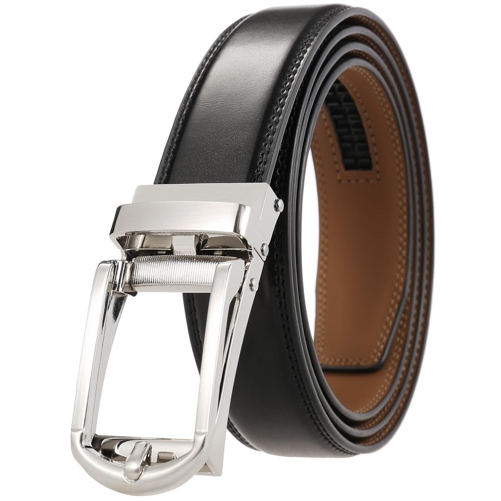 Ceinture à cliquet automatique - Formal Belt Leather Thin avis et prix