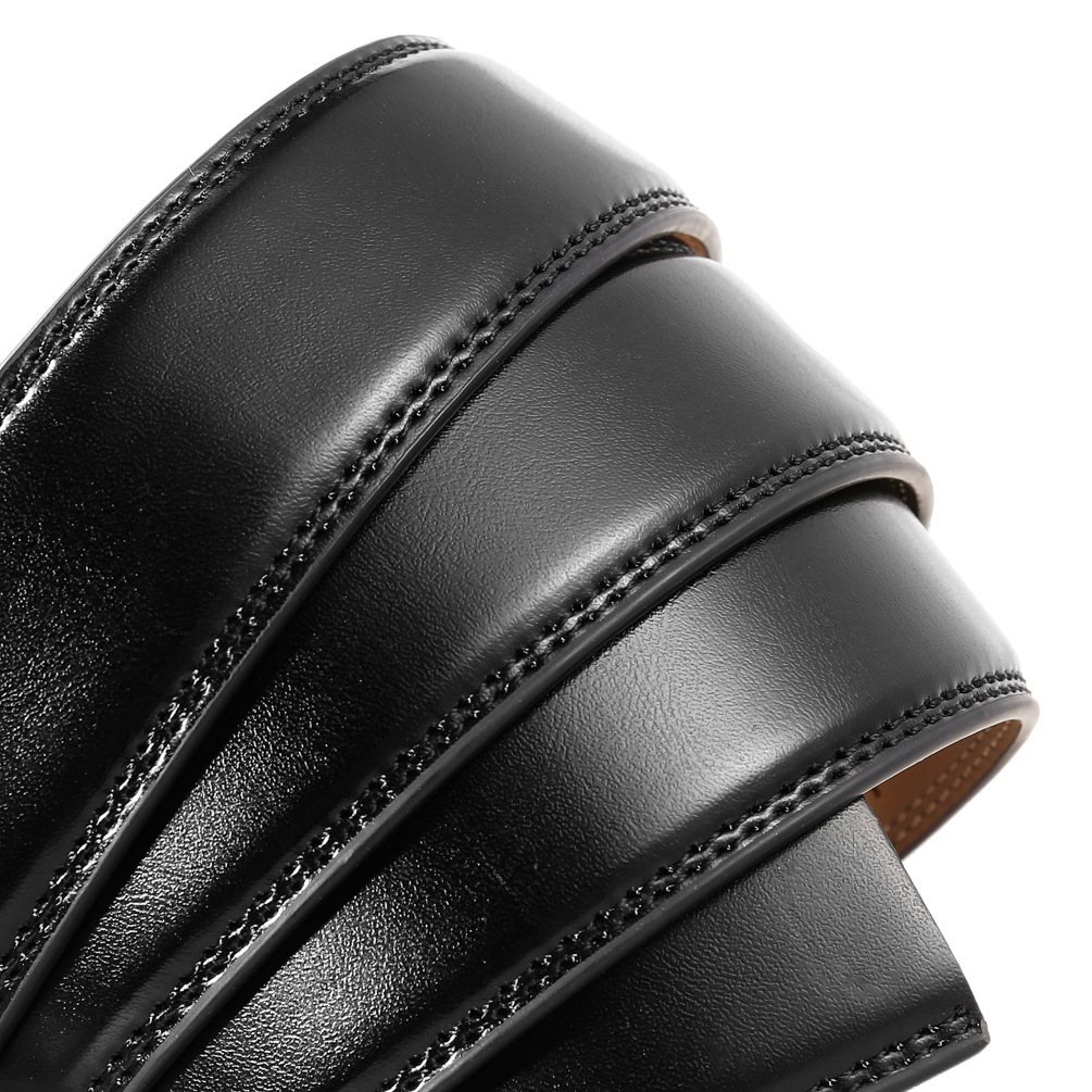 Ceinture à cliquet automatique - Formal Belt Leather Thin avis et prix