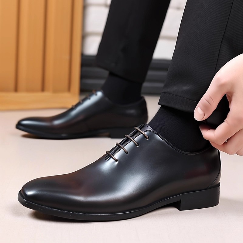 Chaussures Oxford en cuir véri - Men'S Formal Office Wear Shoes avis et prix