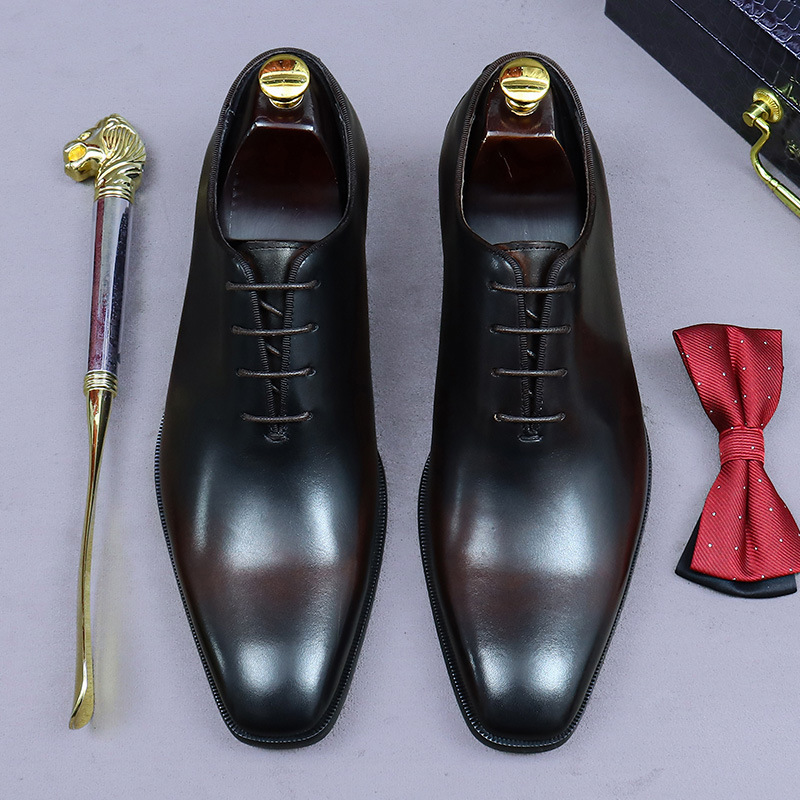 Chaussures Oxford en cuir véri - Men'S Formal Office Wear Shoes avis et prix