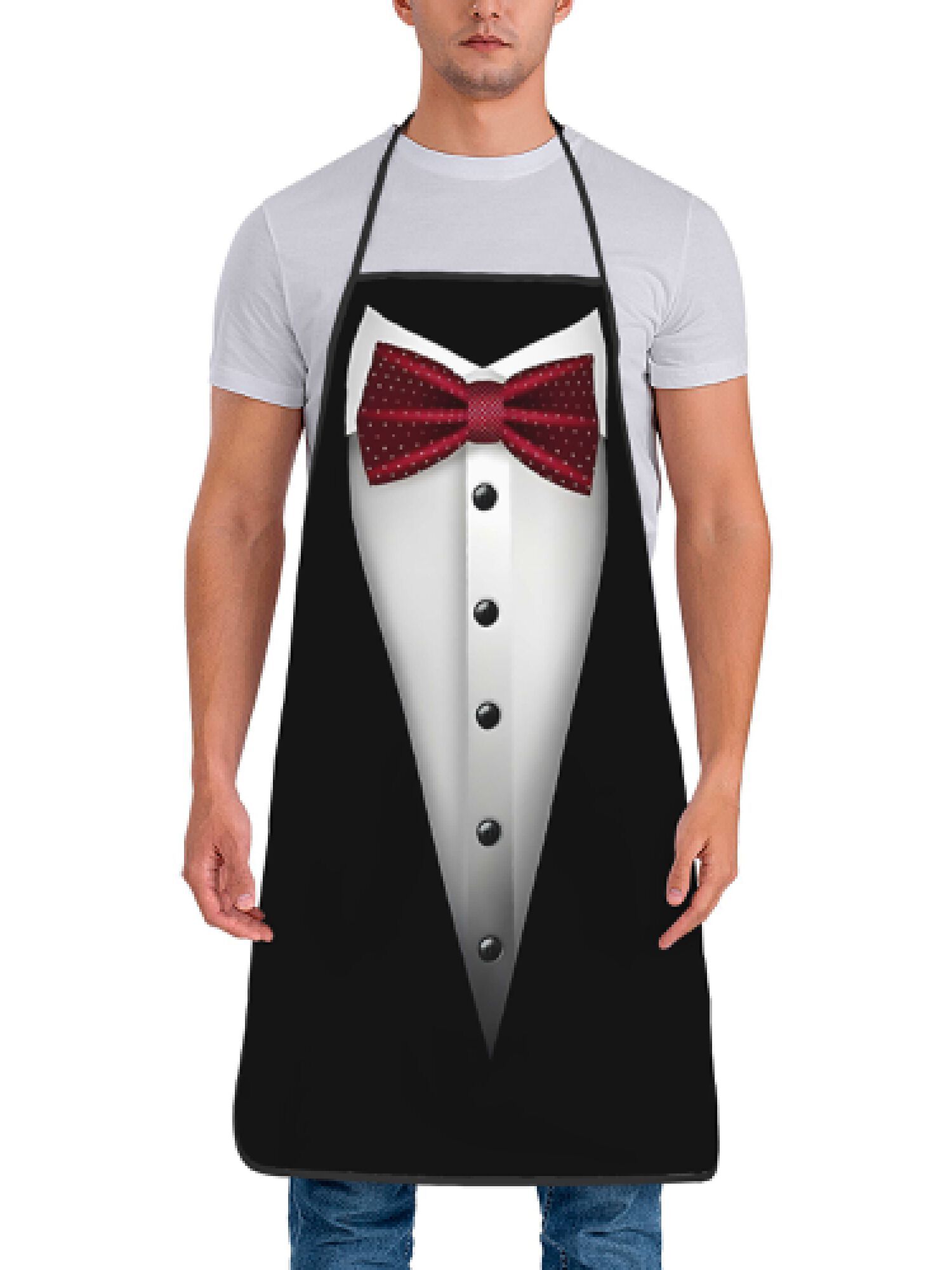 Tablier de smoking rouge avec  - Men'S Formal Wear Bow Ties avis et prix